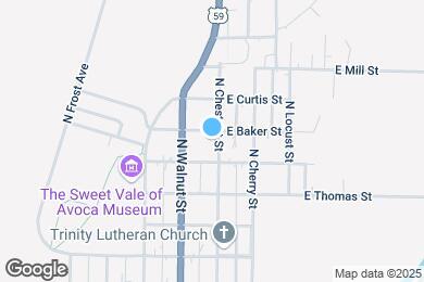 Map image of the property - 610 N Chestnut