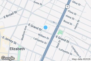 Map image of the property - 1029 E Grand St