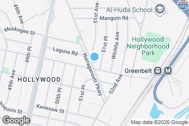 Map image of the property - 9703 Narragansett Pkwy