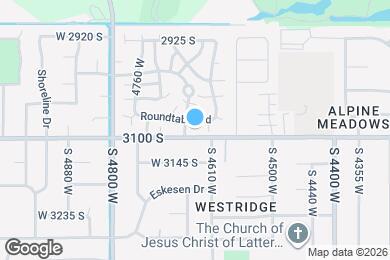 Map image of the property - 4650 W 3100 S