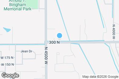 Map image of the property - 4396 W 300 N