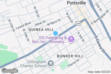 Map image of the property - 612 W Market St