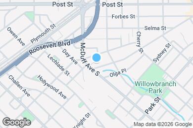 Map image of the property - 2979 Downing St