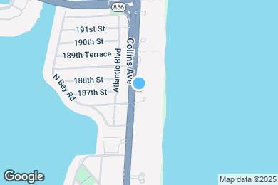 Map image of the property - 18683 Collins Ave