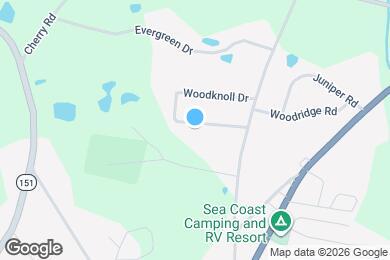 Map image of the property - 8 Woodknoll Dr