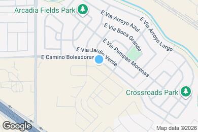 Map image of the property - 6533 E Paseo Alga