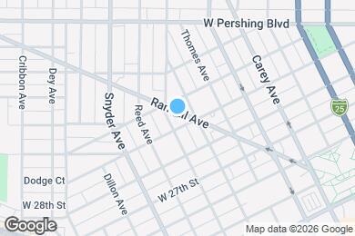 Map image of the property - 609 Randall Ave