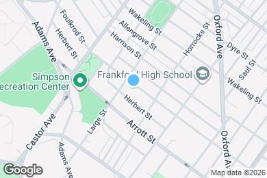 Map image of the property - 1112 Foulkrod St