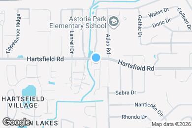 Map image of the property - Sabal Palms Apartments