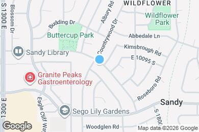 Map image of the property - 10122 Buttercup Dr