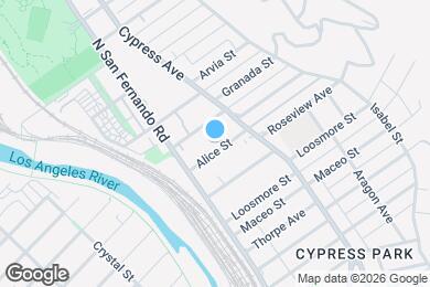 Map image of the property - 2641 Alice St