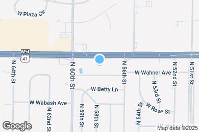 Map image of the property - 5675 W Brown Deer Rd