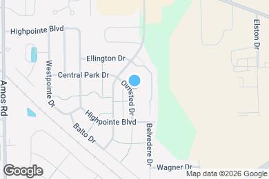 Map image of the property - 824 Olmsted Dr