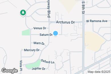 Map image of the property - 935 Saturn Dr
