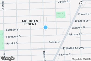 Map image of the property - 20040 Regent Dr