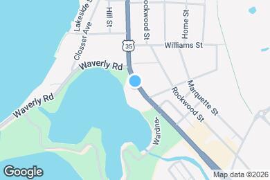 Map image of the property - 410 Pine Lake Ave