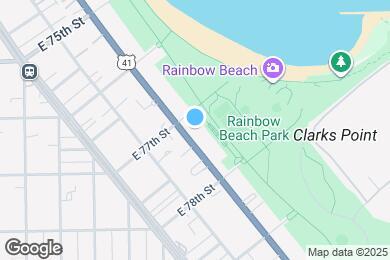 Map image of the property - 7715 S South Shore Dr Chicago, IL 60649