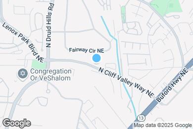 Map image of the property - 1324 N Cliff Valley Way NE
