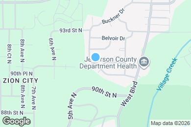Map image of the property - 9006 Beverly Dr N