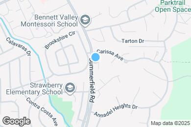 Map image of the property - 2913 Carissa Ct