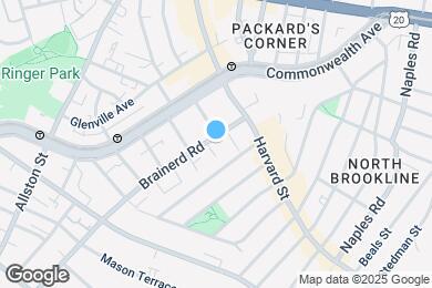Map image of the property - 28 Brainerd Rd