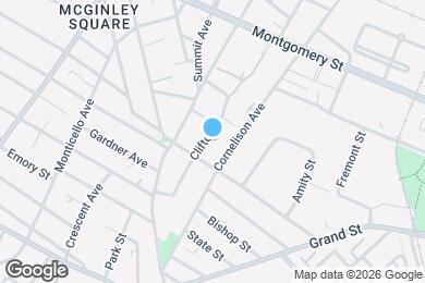 Map image of the property - 72 Clifton Pl