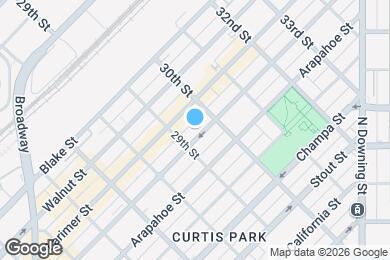 Map image of the property - 2929 Lawrence St