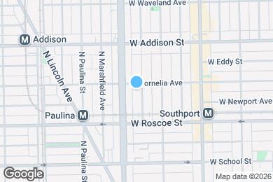 Map image of the property - 3450 N Bosworth Ave