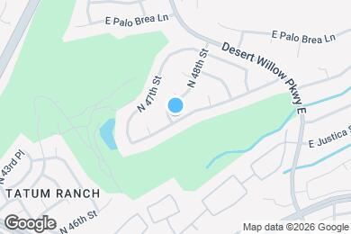 Map image of the property - 30033 N 48th St