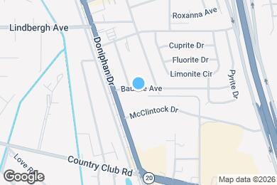 Map image of the property - 116 Bauxite Ave