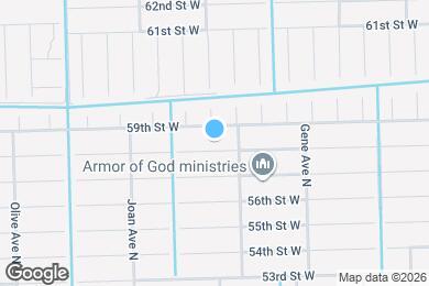 Map image of the property - 2806 58th St W