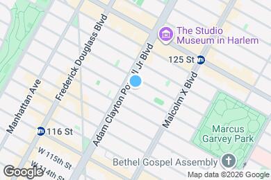 Map image of the property - 159 W 121st St