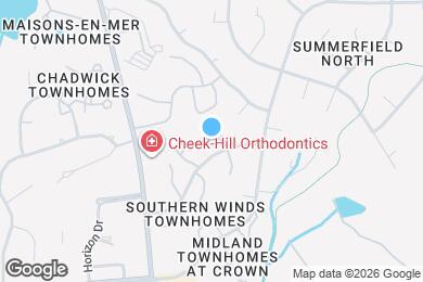 Map image of the property - 7711 Crown Crest Ct