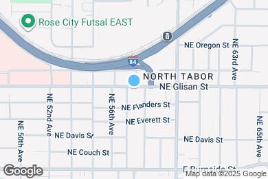Map image of the property - 5714 NE Glisan St