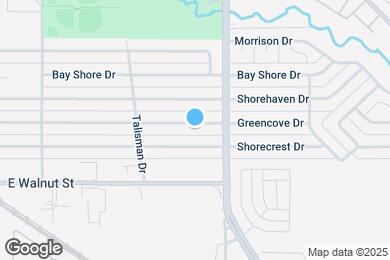 Map image of the property - 1302 Greencove Dr