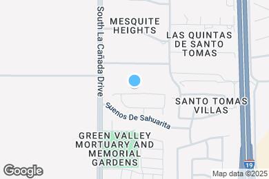 Map image of the property - 1298 W Calle Libro Del Retrato