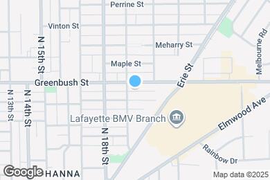 Map image of the property - 1909 Greenbush St