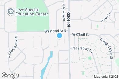 Map image of the property - 222 N Brunswick St