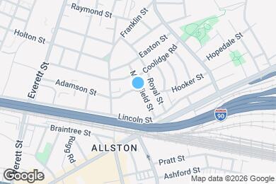 Map image of the property - 30 Mansfield St