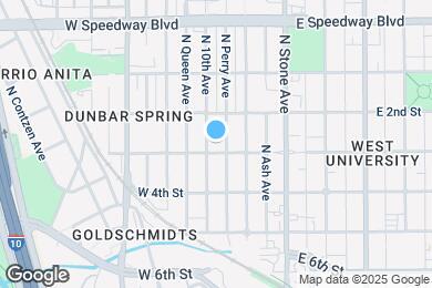 Map image of the property - 152 W University Blvd