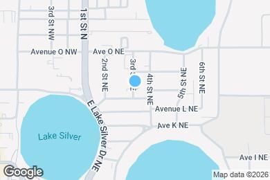 Map image of the property - 1308 3rd St NE