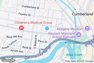 Map image of the property - 207 Greene St
