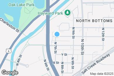 Map image of the property - 705 New Hampshire St