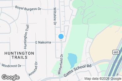 Map image of the property - 405 Winterfield Dr