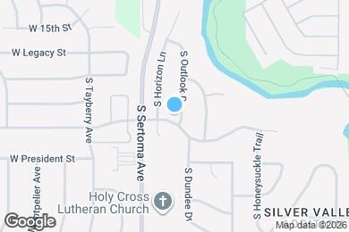 Map image of the property - 809 S Outlook Dr