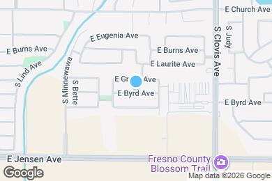 Map image of the property - 5495 E Byrd Ave