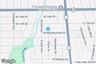 Map image of the property - 1528 Thorn St