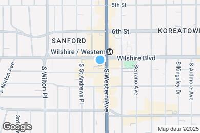 Map image of the property - 3810 Wilshire Blvd
