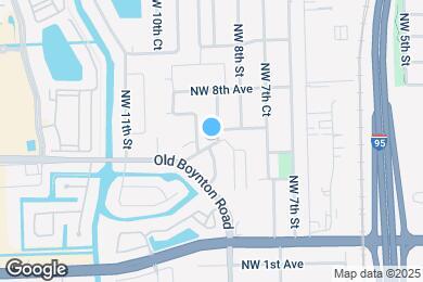 Map image of the property - 401 NW 8th Ct