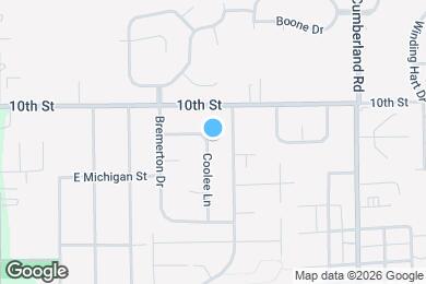 Map image of the property - 907 Coolee Ln